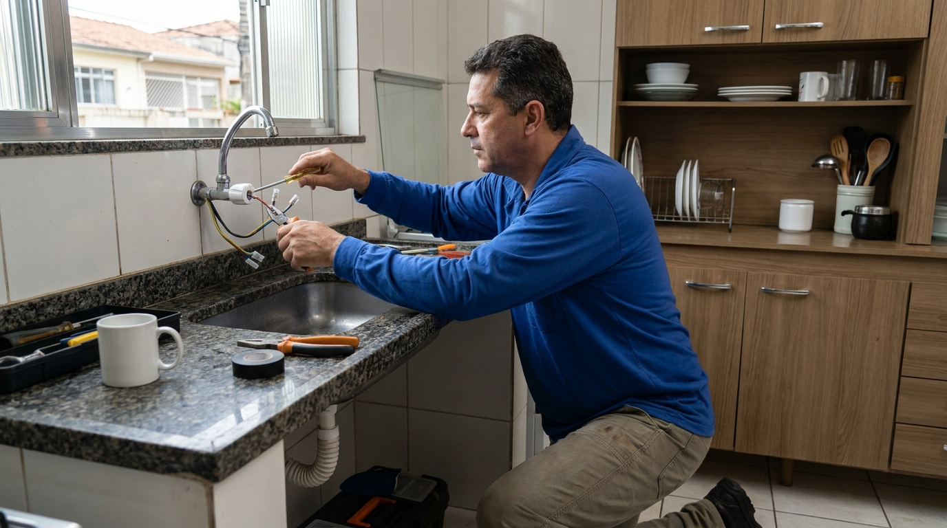 Reparo em Torneira Elétrica em Belo Horizonte‑MG