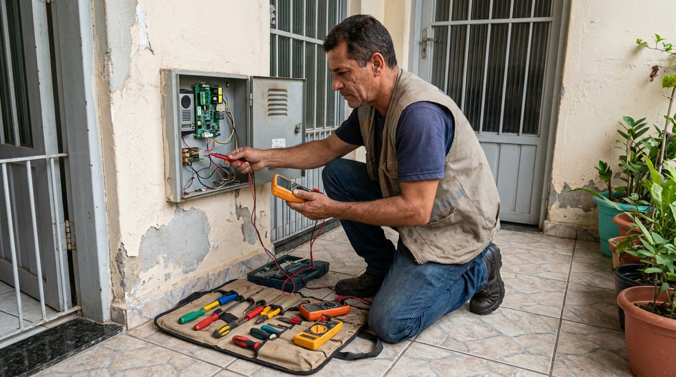 Troca de Fiação de Interfone em Belo Horizonte‑MG